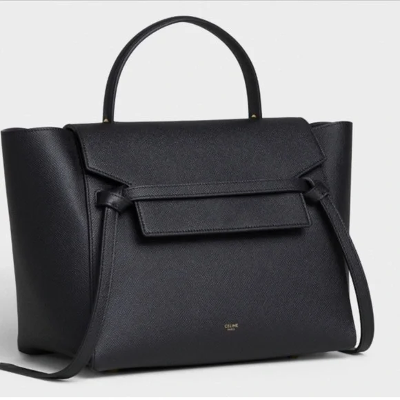 Celine Belt Bag Mini – Black & Gold – Full Set - Picture 2 of 14